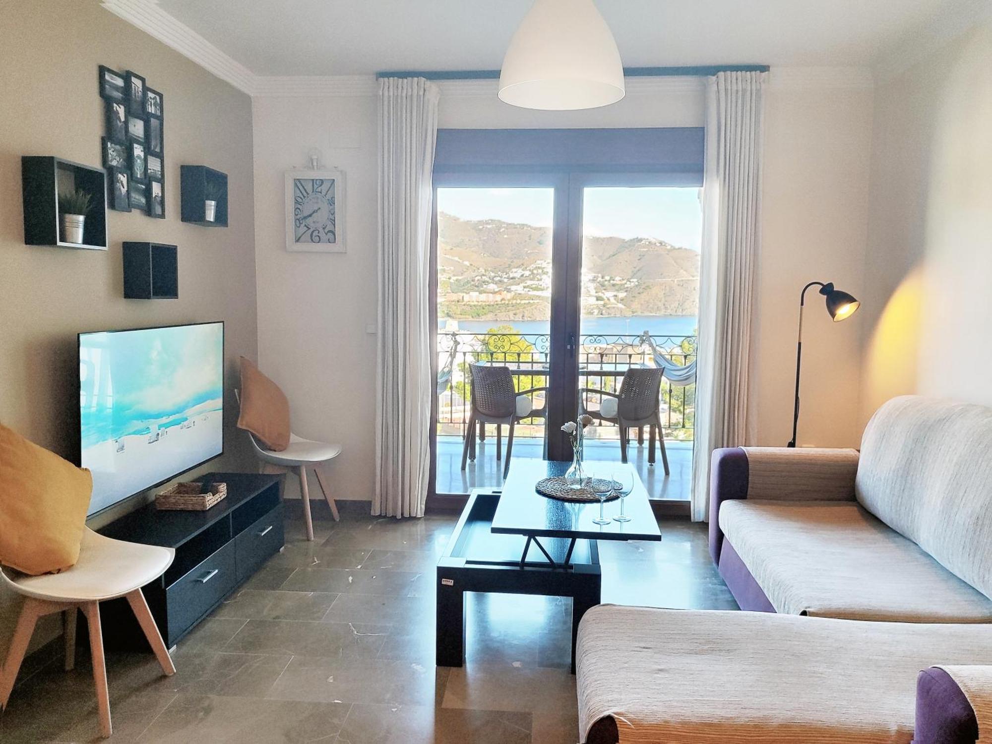 Вилла Casa Acogedora Con Vistas Espectaculares - Cozy Seaview House - 24H Access - Private Parking Альмуньекар Экстерьер фото